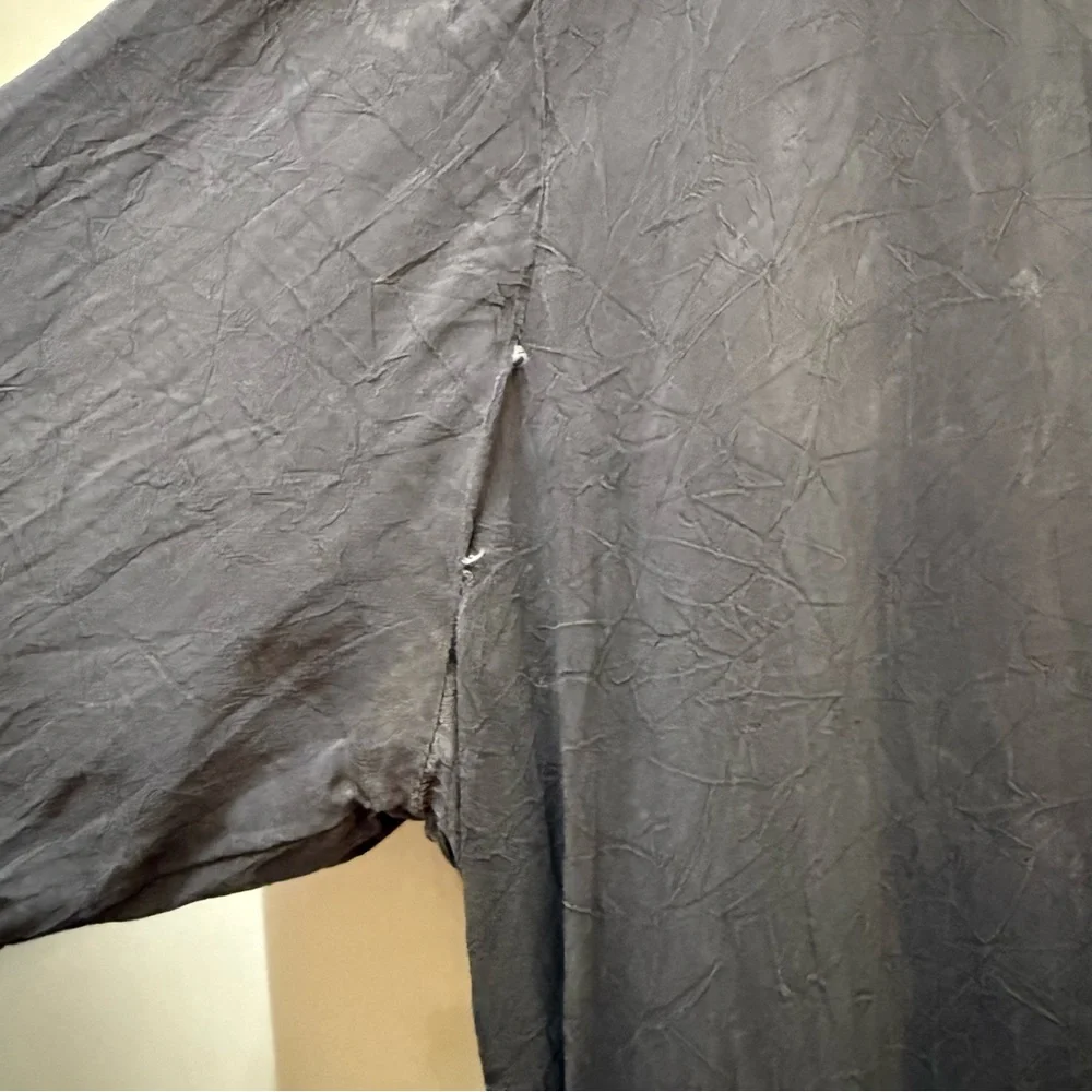 Johnny Was Gray Tunic with Multicolor Embroidery - Picture 11 of 16